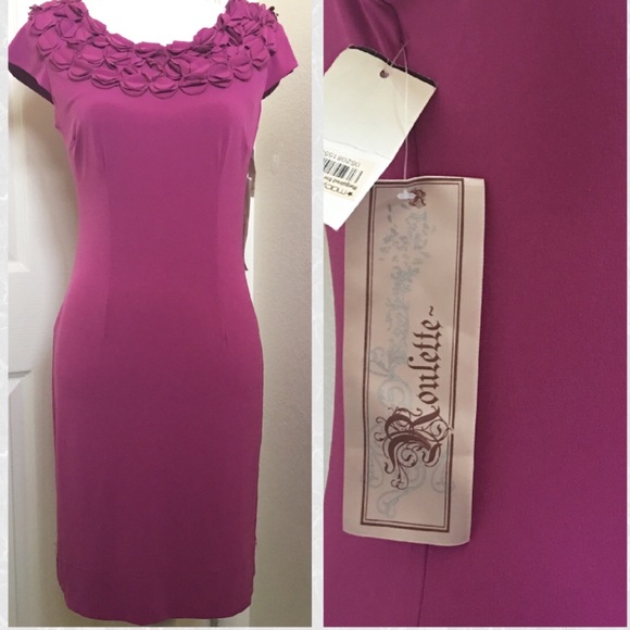 macy's magenta dress